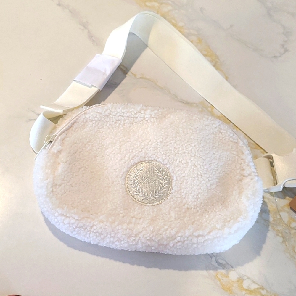 Pink Fuzzy Fanny Pack